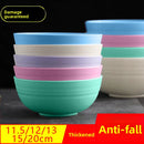 Household wheat straw children's rice bowls