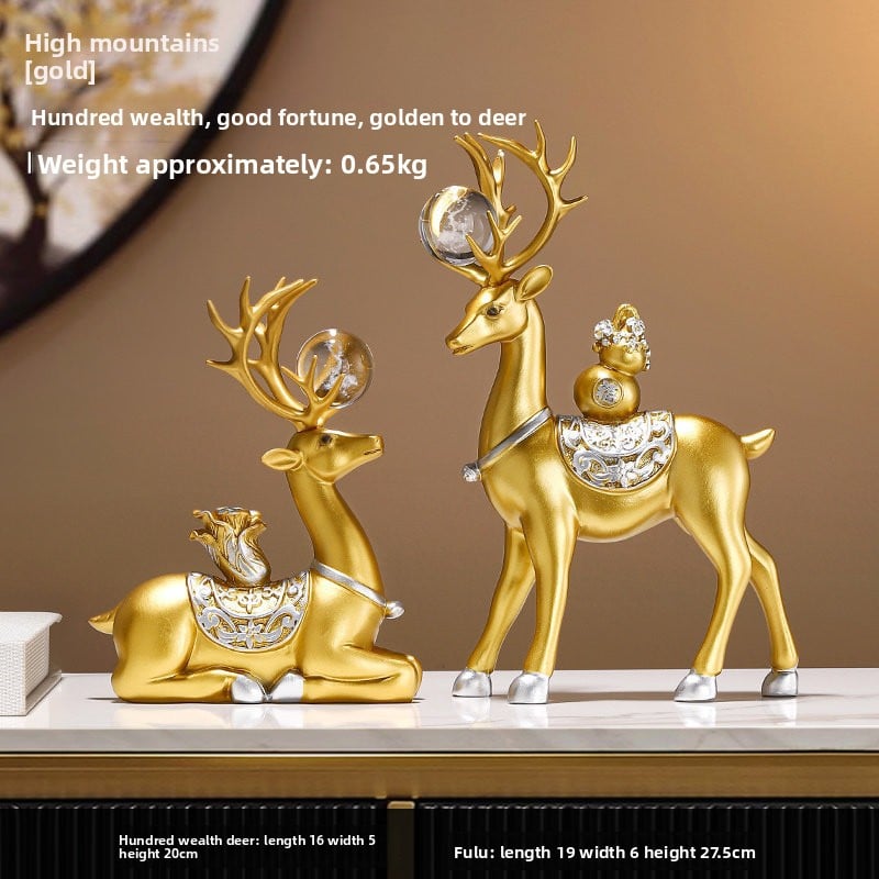 Desktop ornaments for the office entrance hall