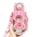 Portable Drop-resistant New Cute Summer Children Plastic Drinking Straw