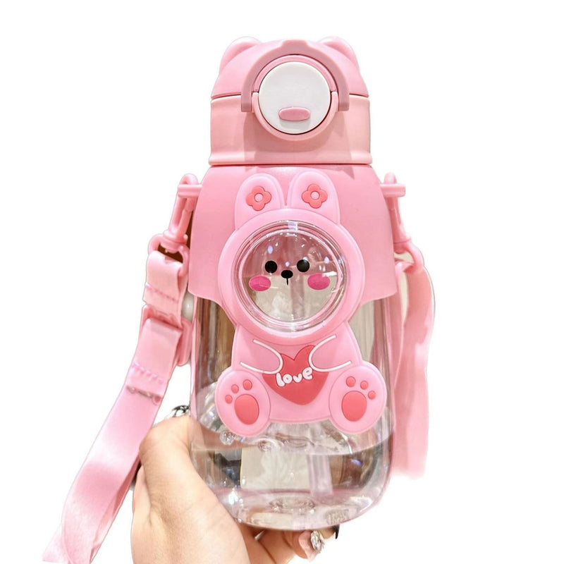 Portable Drop-resistant New Cute Summer Children Plastic Drinking Straw