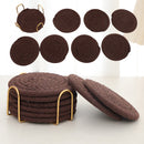 Woven teacup MATS and tea MATS