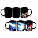 Cute Student Ceramic Heating Temperature Sensing Cup Christmas