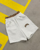 Streetwear Hooded Sweatshirt Set with Leopard Embroidery