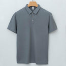 Tencel Draped No-Iron Polo Shirt