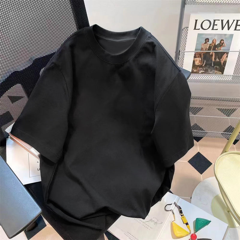 Trendy Summer Bear Print Loose T-Shirt