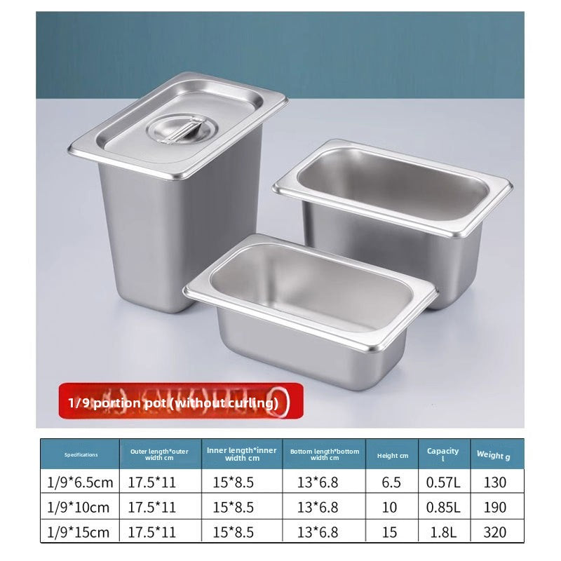 Stainless Steel Food Storage Container with Lid