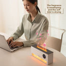 Simulation Flame Rock Aromatherapy Humidifier