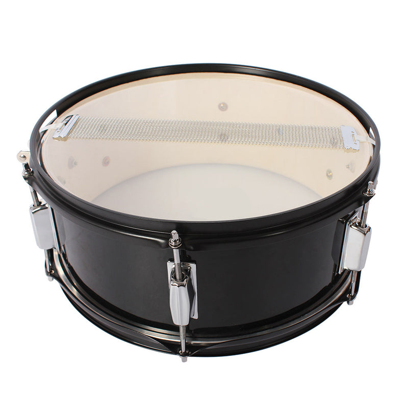 14x5.5 Inch Professional Snare Drum Black