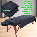 3 Piece Massage Table Sheets Set 2 Sets Massage Bed Cover Soft Waterproof