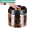 Vacuum Sealed Jar Food Grade Borosilicate Glass Storage Jar Kitchen Dispensing Bottle Tea Coffee Bean Storage Jar