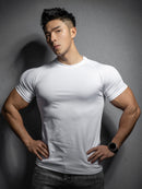 Men's Elastic Quick-Dry Sports T-Shirt