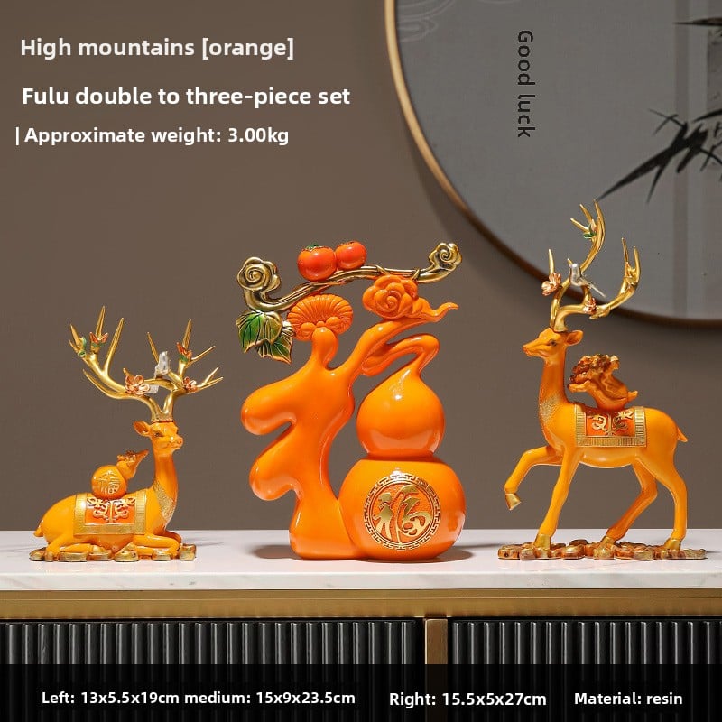 Desktop ornaments for the office entrance hall