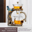 Semi-Automatic Teaware Suit Magnetic Suction Glass Tea Maker