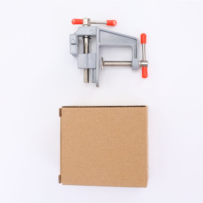 Mini table vise, aluminum alloy bench vise