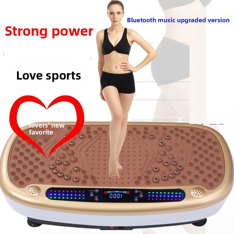 Smart 3D Vibration Fitness Machine with Bluetooth