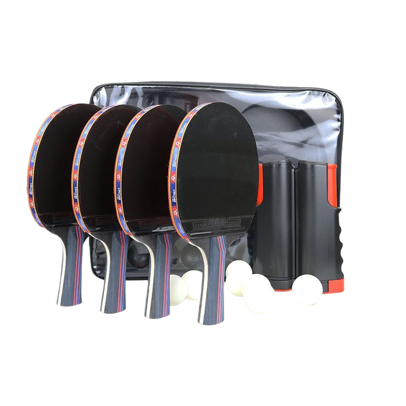 Boli Table Tennis Racket Set with Net and Balls