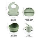 Silicone Baby Tableware Set