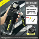 Large-capacity sports water bottle