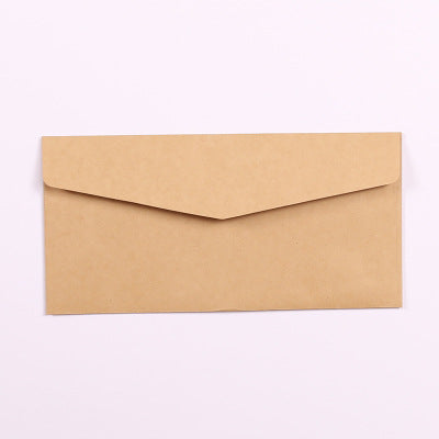 Western-style No. 5 kraft paper diary envelope