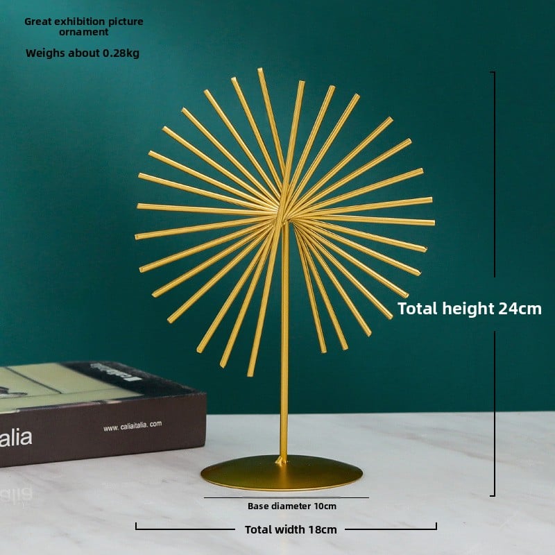 Desktop ornaments for the office entrance hall