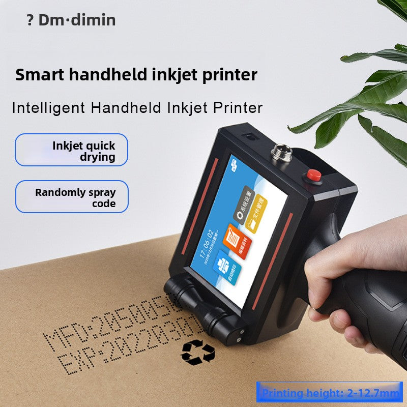 D10 automatic handheld inkjet printer