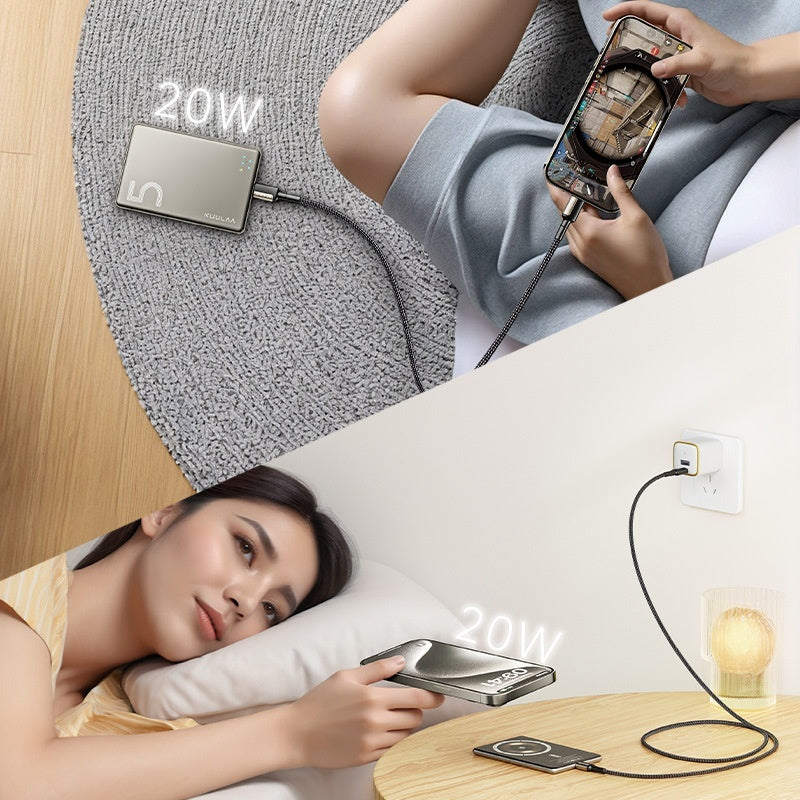 Ultra-thin Magnetic Wireless Power Bank 5000 MA