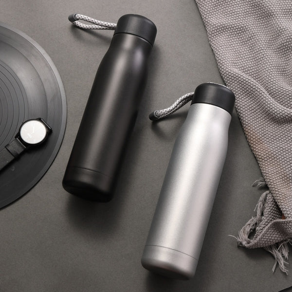 Portable Large Capacity Fitness Stainless Steel Outer Sports Vacuum Cup