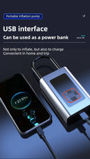 9-Function Digital Portable Tire Inflator , Air Compressor With LED Display