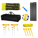 Portable beach volleyball net game beach lawn volleyball net combo suit portable volleyball net suit
