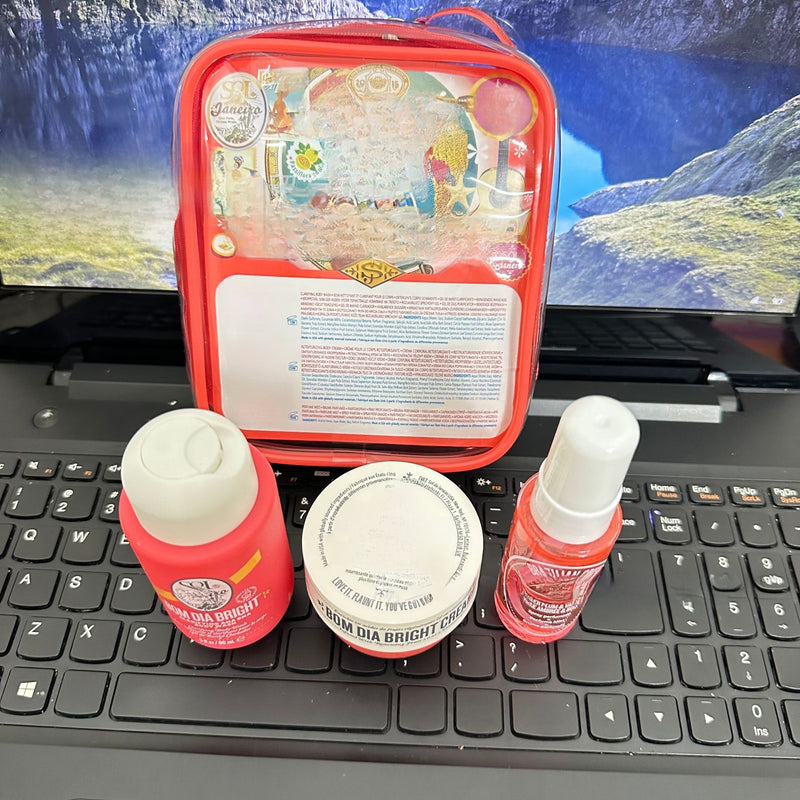 Perfume travel set.