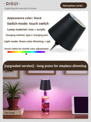 Bottle-shaped lamp - plug-in bedside lamp