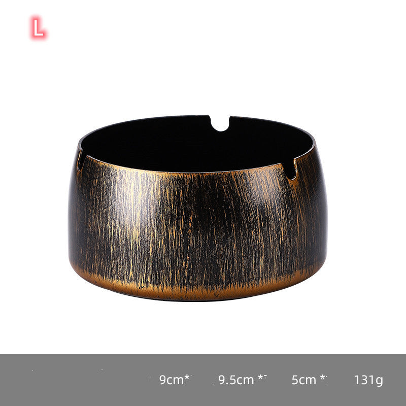 Iron Ashtray Anti Fly Ash Bar Creative Personality Trend Consumer