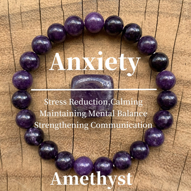 Natural Amethyst Tiger Eye Turquoise Bracelet