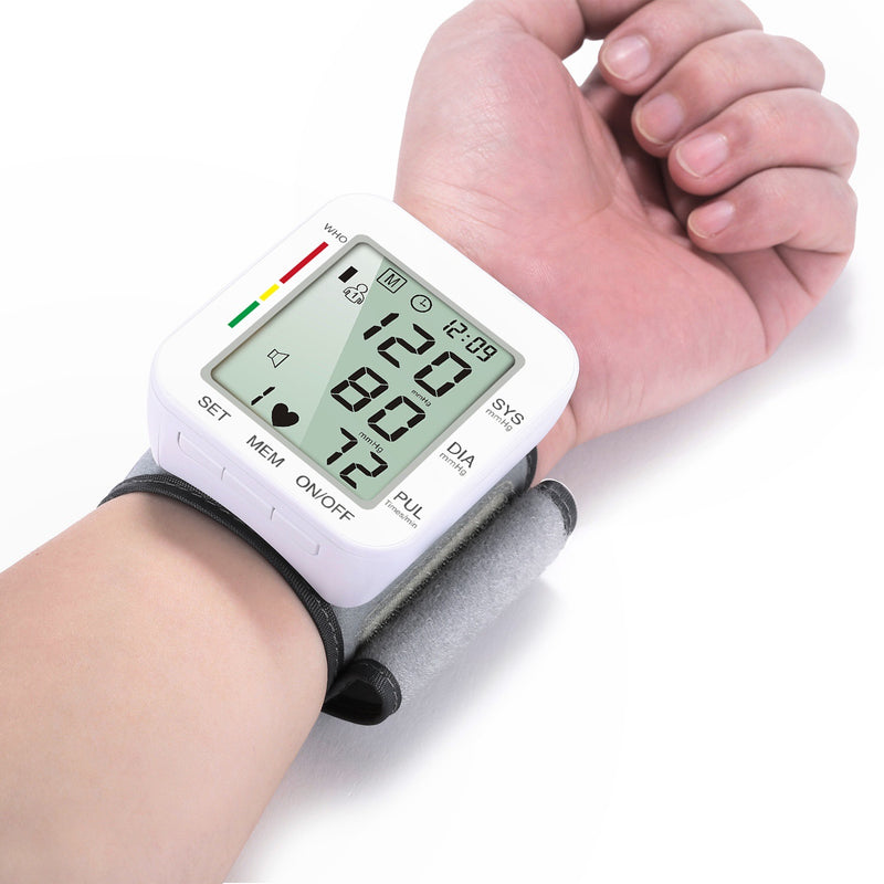 Automatic Wrist Electronic Blood Pressure Monitor