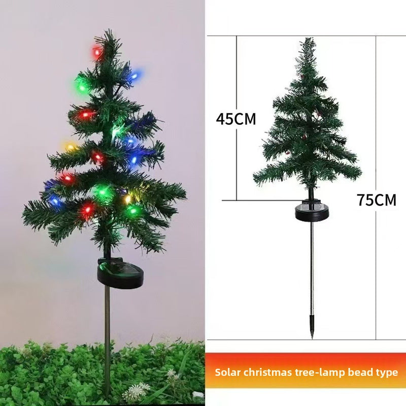 Solar LED Christmas Tree Light for Outdoor Decoration