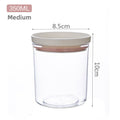 Transparent storage jars for household kitchens