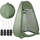 2025 Upgraded Pop-up Shower Tent, Outdoor Sun Protection Changing Room Opens In 10 Seconds, Oxford Cloth Rainproof Sun Protection Coating, Camping Toilet,Cycling Changing Clothes,Beach Shade, Storag