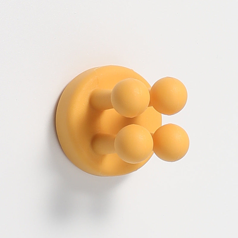 Silicone Toothbrush Holders - Multi-Function Waterproof Self-Adhesive Wall Hooks For Bathroom, Kitchen, Living Room, And Office