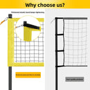 Portable beach volleyball net game beach lawn volleyball net combo suit portable volleyball net suit