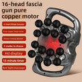 Rechargeable Multi-Head Fascia Gun Muscle Massager