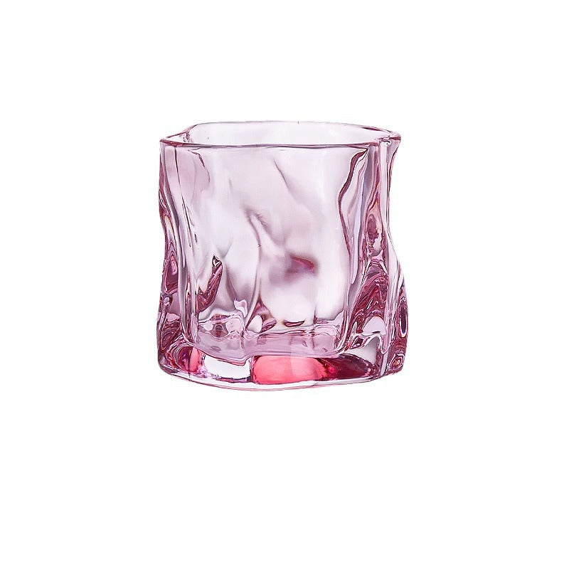 Twisted Whisky Glass Household Drinking Cup