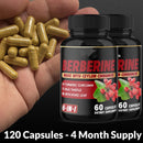 Berberine Turmeric Dietary Supplement Capsules