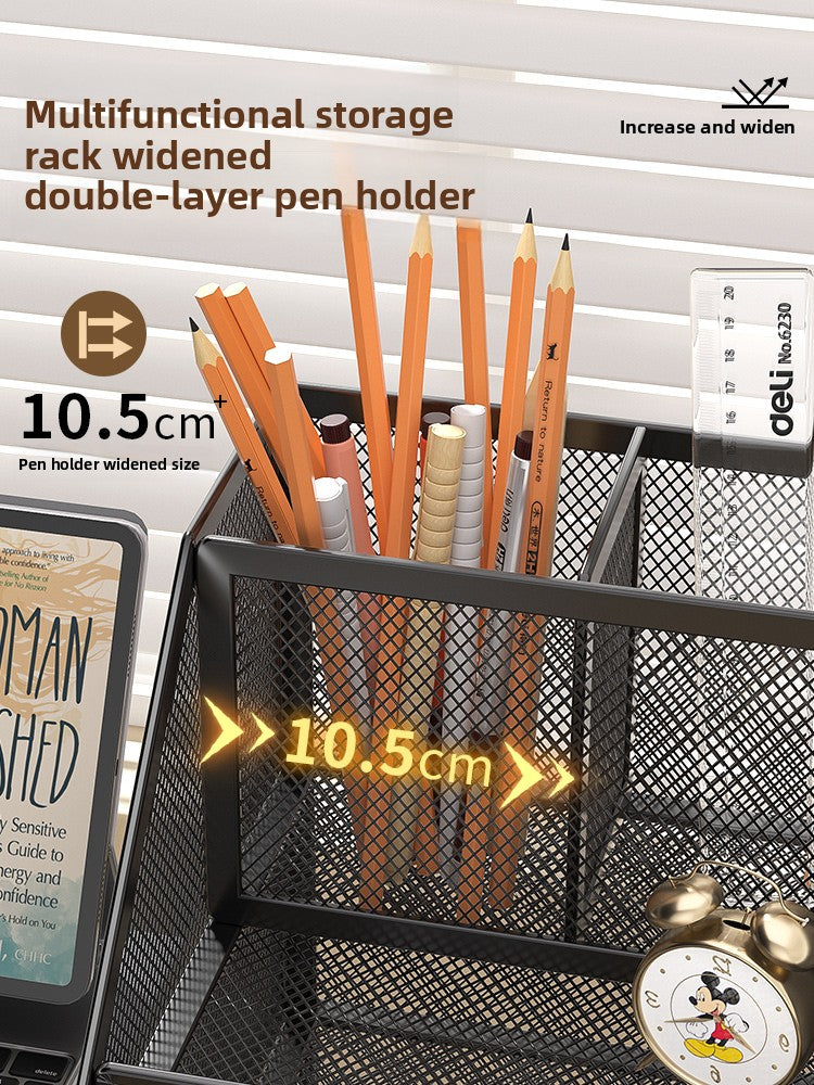 Metal File Organizer Office Document Storage Rack