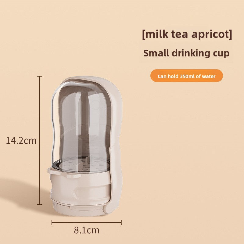 Foldable Portable Dog Drinking Cup with Light
