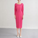 High-grade Elastic Slimming Pleated Skirt