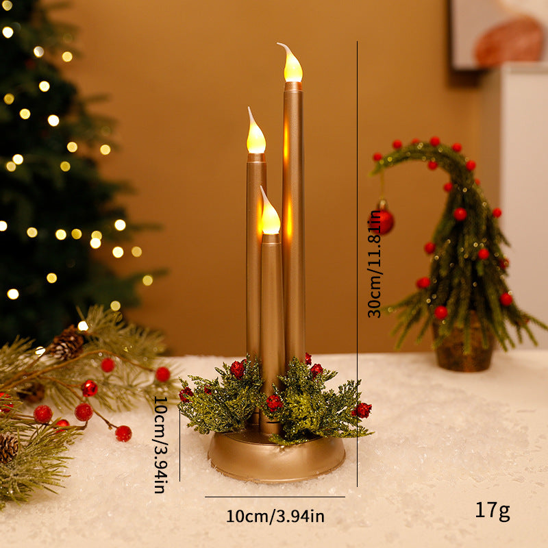 Christmas Candle Nightlight Ornament