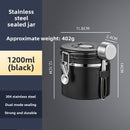 Coffee Bean Stainless Steel Sealed Container