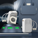 Mini built-in cable mecha power bank