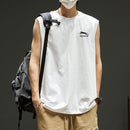 Men's Quick-Dry Sleeveless T-Shirt Loose Fit Workout Top