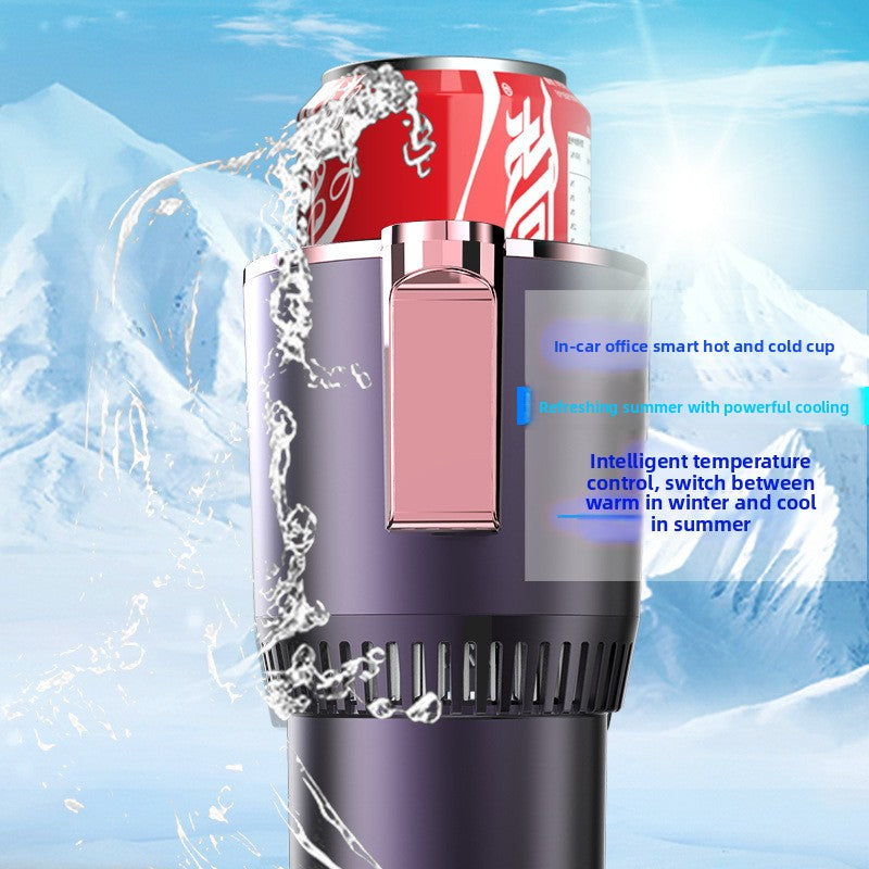 Smart Car Heating and Cooling Cup with Temperature Display